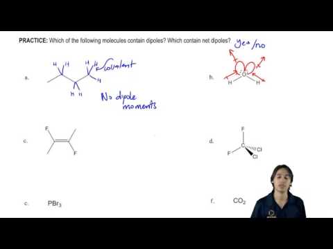Electronegativity and Dipoles: Types of Bonds Example 1