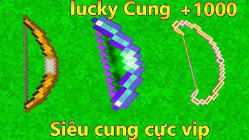 ONE SỠ HỮU CÂY CUNG SIÊU VIP TROLL NOOB YETI TRONG MINECRAFT