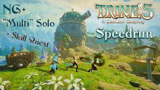 [Trine 5, ver. 1.0.4] NG+ "Multiplayer Mode" Solo + Skill Quest Speedrun 1:38:38.933