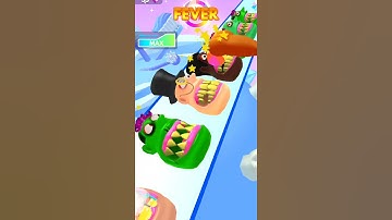 Teeth Runner All Levels Gameplay Walkthrough Android, IOS #shorts