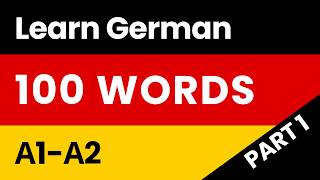 Learn German 🇩🇪 | What Is This in German | 100 Food & Kitchen Words for Beginners (A1–A2) | Part 1