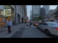 3D VR 180, New York City,  Manhattan, 5th Ave, 42nd to 41st, left side.