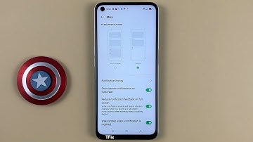 How to collapse notifications in the notification drawer on OPPO A52 Android 11