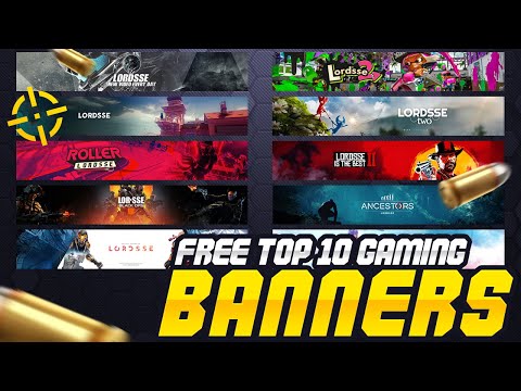 Top 10 Best Gaming  Banner's Template Free Download