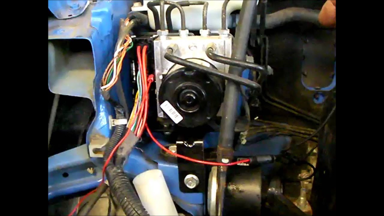 Chevrolet Spark Poškozené Vodiče Mezi Ecu Abs A Snímači Otáček Abs - Youtube