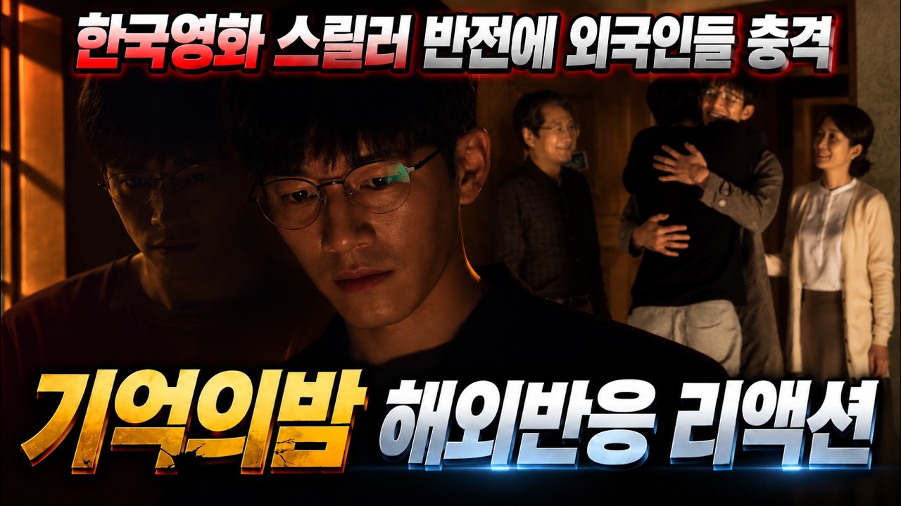 외국인들 예상 전부 빗나간 한국 스릴러 《기억의 밤》 해외반응 리액션