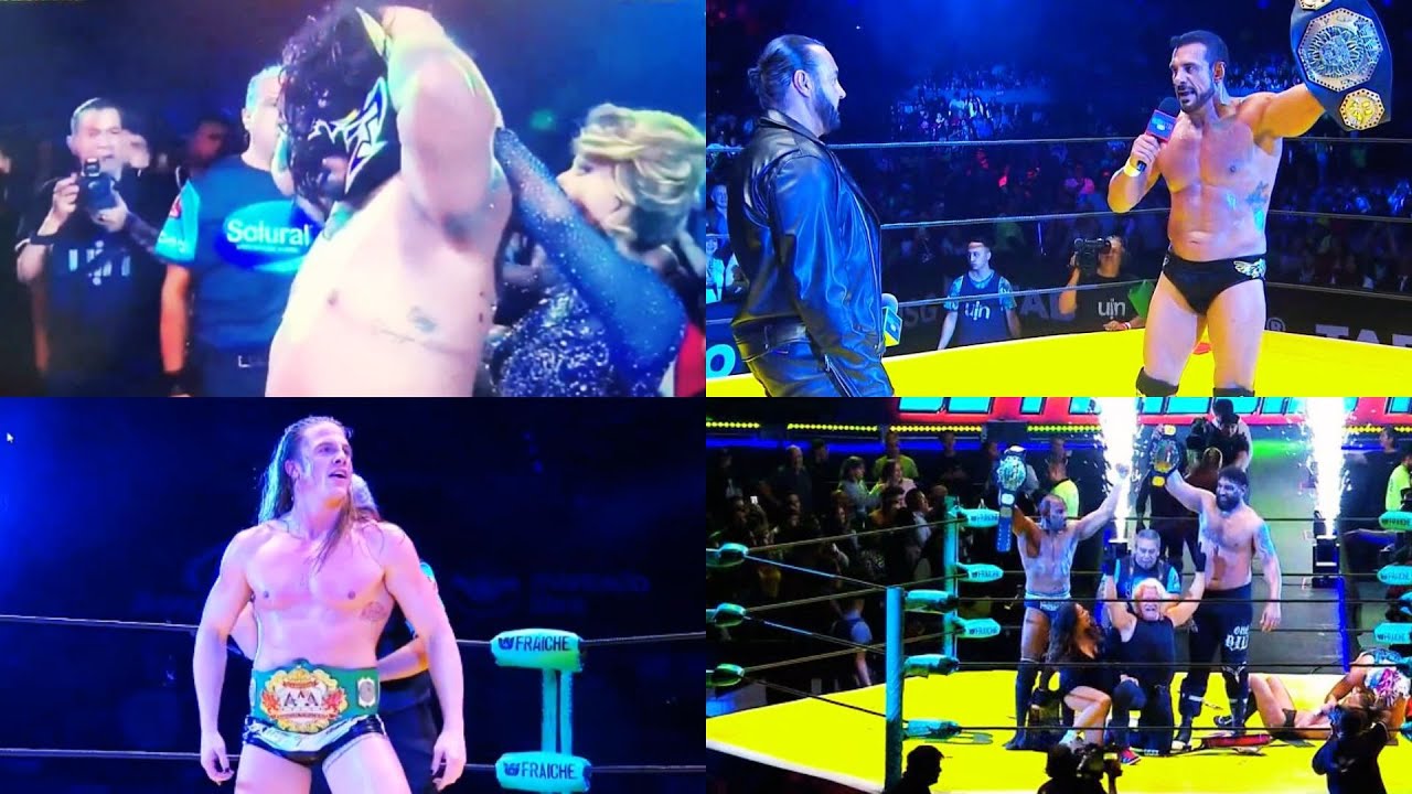 AAA TripleMania 32 Results- Alberto El Patron Shocks, Matt Riddle