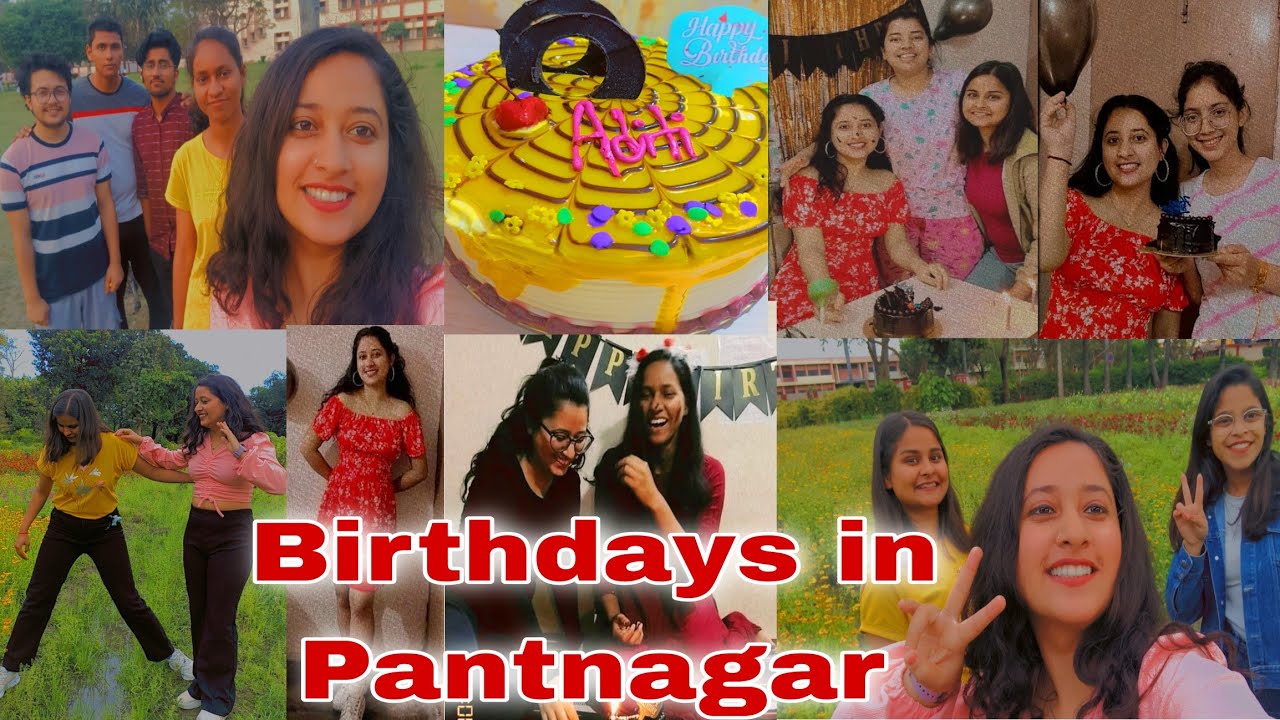 Birthday Celebrations in GBPUAT Pantnagar College & Hostel💖|Pantnagar university| Smriti Kandpal