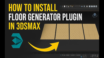 How to install And Create A Floor Generator Plugin in 3Ds Max 2013-2025 #3dsmax #plugins #tutorial