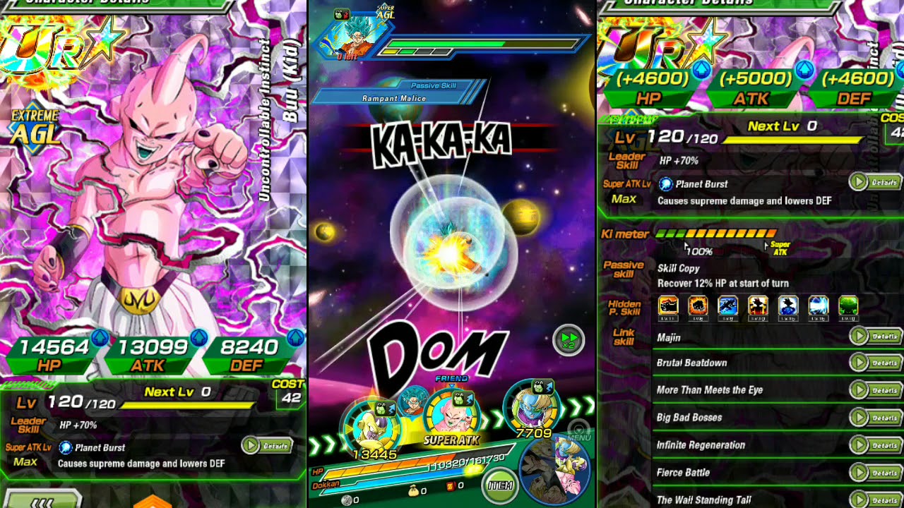 Dokkan Battle 100 AGL Kid Buu Showcase! YouTube