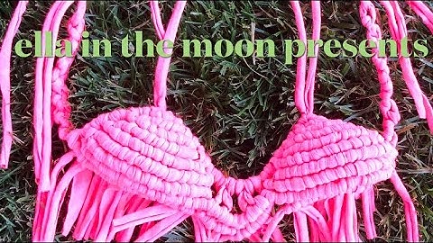 Macrame How To Make Bra Cups