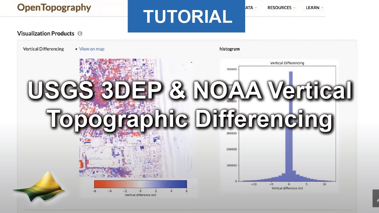 Vertical Topographic Differencing of USGS 3DEP and NOAA Topography ...