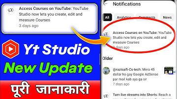 Access Courses On Youtube | Youtube Studio Now Let