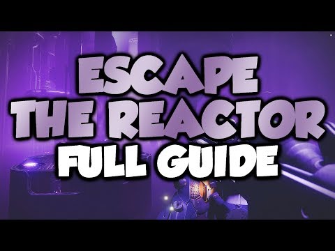Vídeo: Destino 2 - Sequência De Plataforma Do Reator: Como Completar O Escape The Reactor