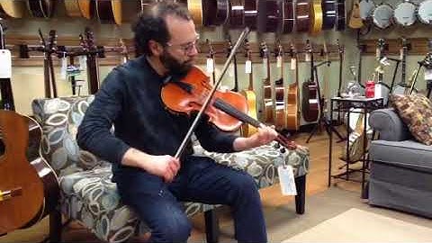 Yuan Qin violin played by Adam Gaulblum