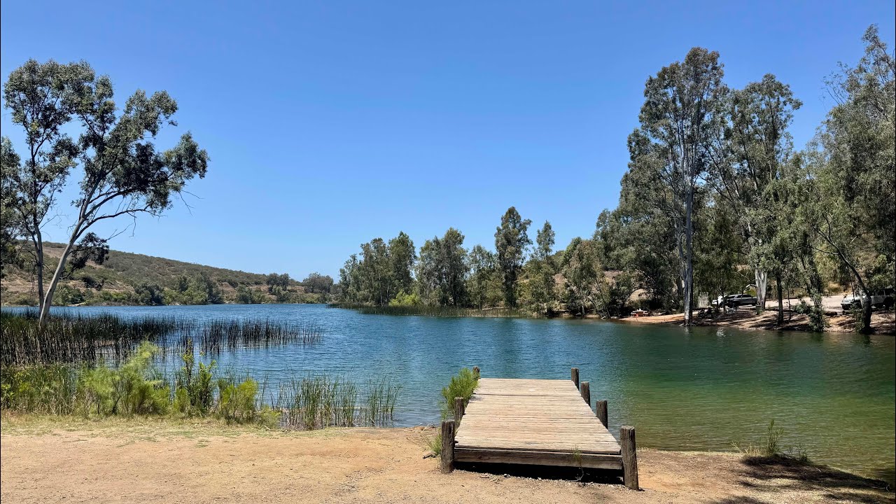 Camping at Lake Jennings