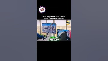 Moeilijke klus gemakkelijk gemaakt met 5G in China! #shorts #viralshorts