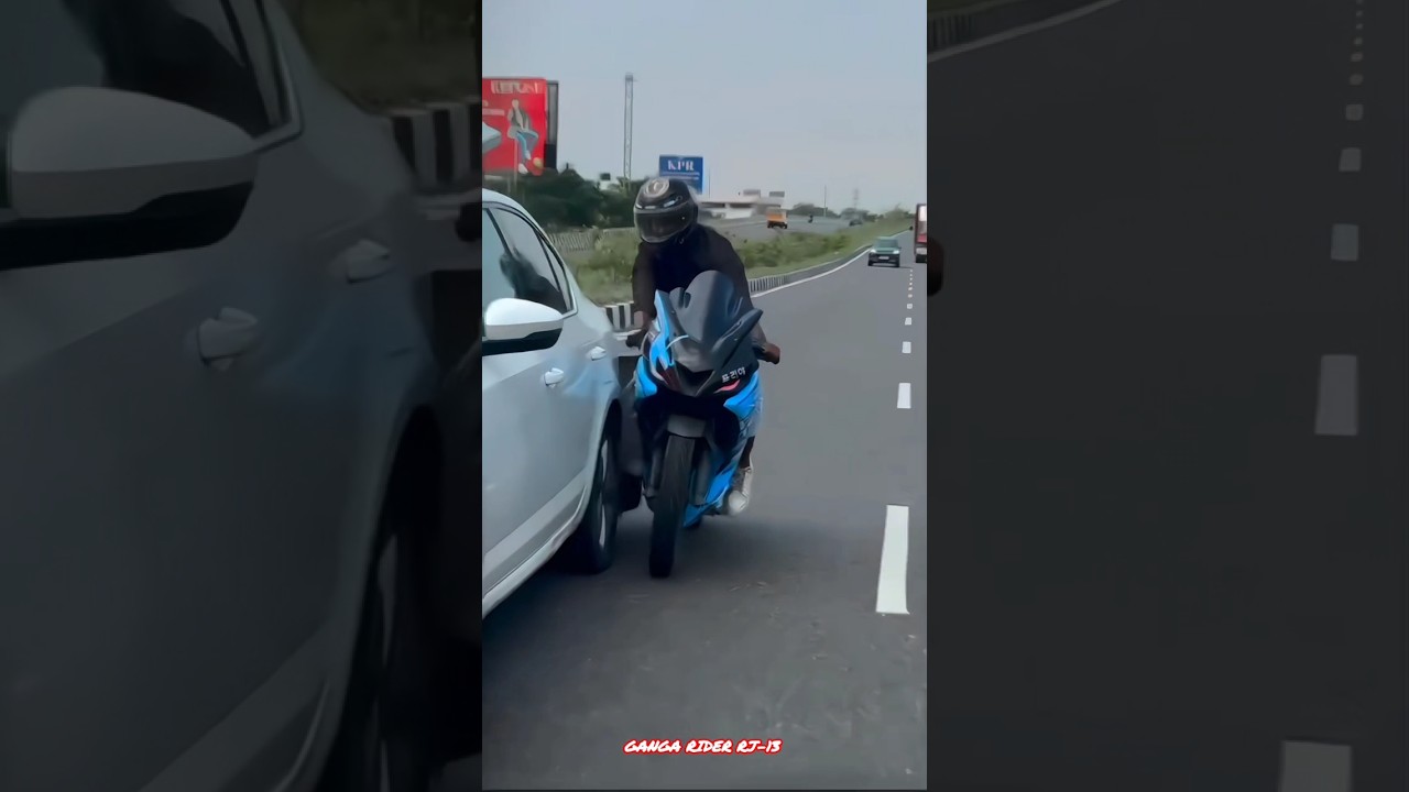 mini heartattack with my yamha r15 v4 !! 