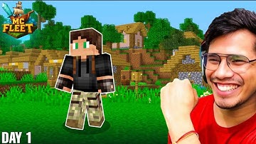 😍MY FIRST DAY  IN @GamerFleet SERVER @McFleetDotNet #mcfleet