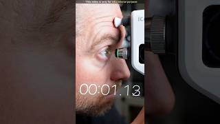 Eye Pressure Measurement Tool Video #shorts