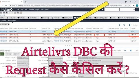 How to Cancel DBC Request who comming from Airtelivrs in sdms ? @SDMSAshish