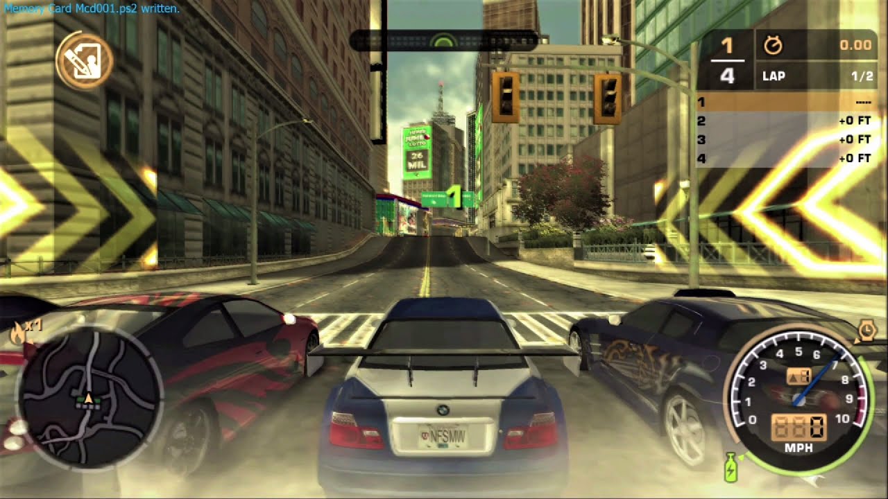 Need For Speed Most Wanted PS2 Gameplay 2K 1440p 60FPS / Walkthrough / Playthrough Part 1 Full Game