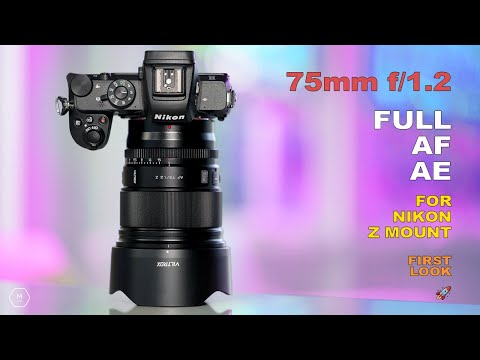 New Z Mount Viltrox AF 75mm F 1.2 PRO Coming Soon | First Look At This APS-C | Matt Irwin