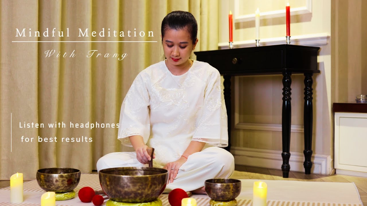 Calming Sound Bath | Stress & Anxiety Relief with Tibetan Singing Bowls ...