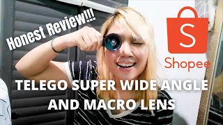 TELEGO Super Wide Angle & Macro lens 📸🎥 | Product Review!!