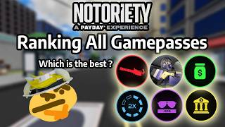 Download lagu Ranking all Gamepass in Notoriety [ROBLOX]