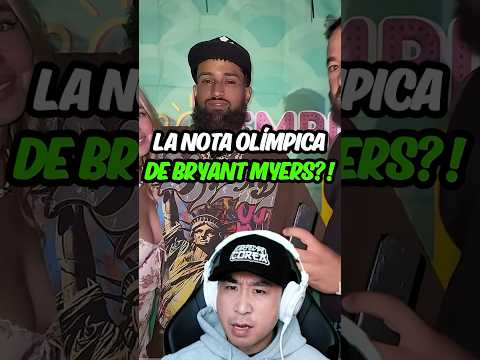 La nota olímpica de Bryant <strong>Myers</strong> 🤯😅