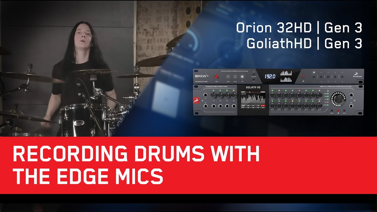 Recording Drums with Waltteri Väyrynen (Paradise Lost) at Orgone Studios