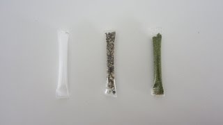 How to Make Small Waterproof Containers From Straws