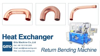 【Heat Exchanger】CHIPLESS, Copper Tube Return Bending Machine - Full Automatic