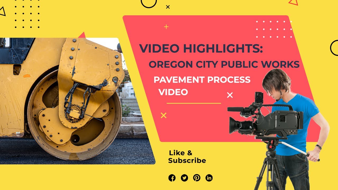 Oregon City Public Works Pavement Process YouTube