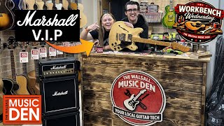 Workbench Wednesday: Marshall Amps, Taylor Guitars, Squiers &amp; Bench Tips!