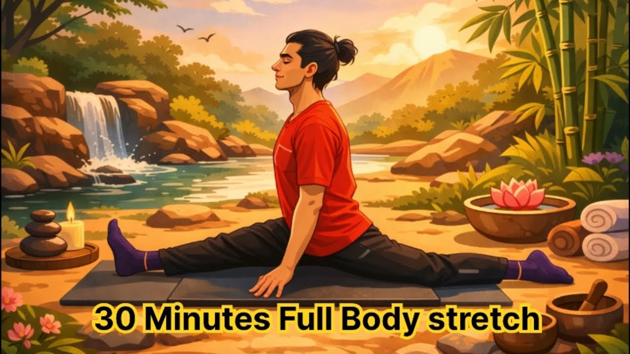 30 minutes of science-based stretchingfor recovery,mobility, and movement quality