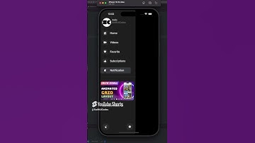 The EASIEST Way to Make a SideMenu with SwiftUI
