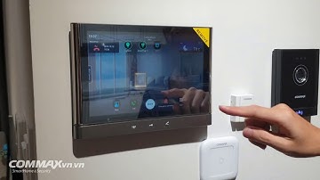 Chuông cửa màn hình Commax