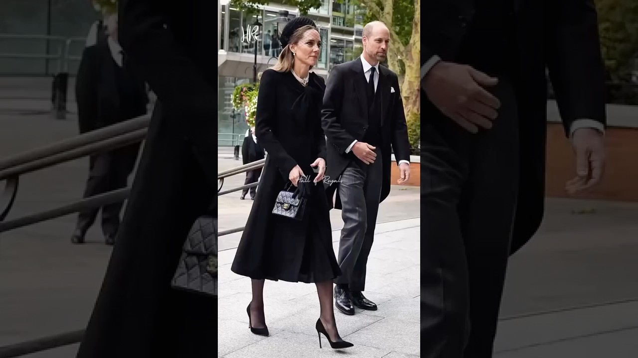 ⚜️ Royal Farewell as Catherine and William Attend the Duchess of Kent’s Funeral