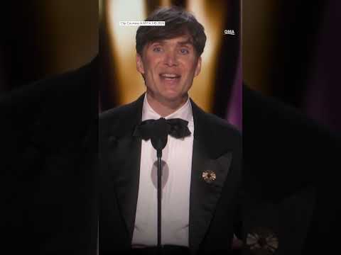 Cillian Murphy accepts