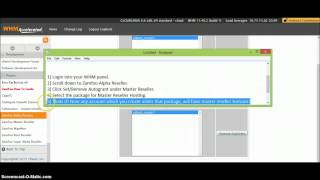 How to create Master Reseller Account in Zamfoo screenshot 3