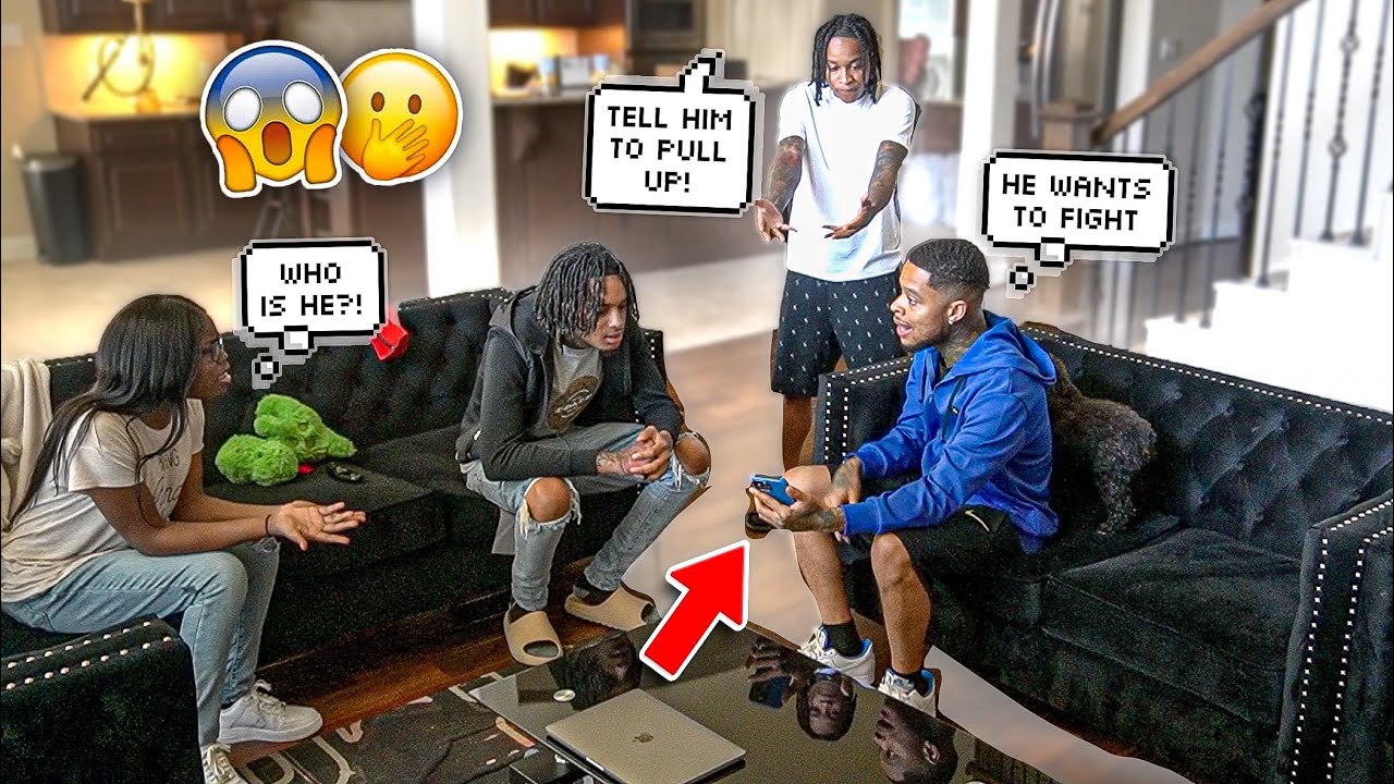 I TOLD THE GANG SOMEBODY WANTS TO FIGHT ME 😳(WE PULLED UP) 😱