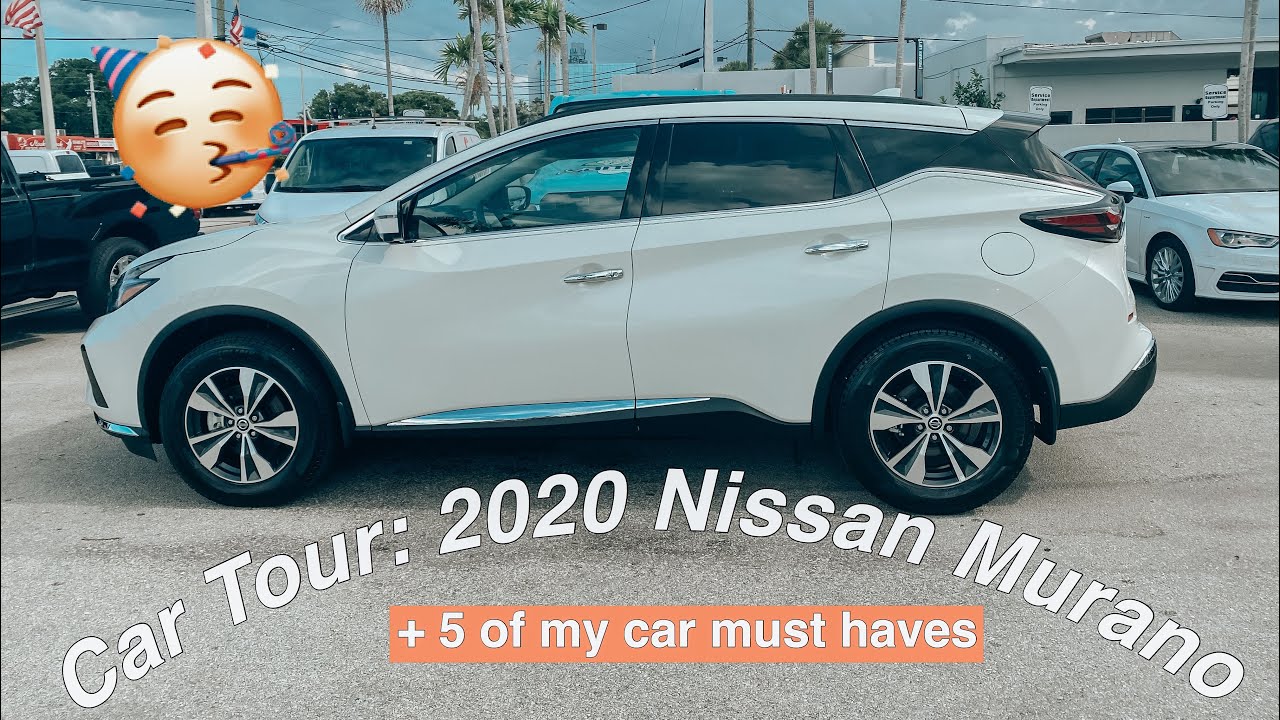 CAR TOUR: NISSAN MURANO SV + MY CAR ESSENTIALS 🚙(2020)