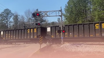 (Horn salute) Owassa Road Railroad Crossing, Owassa, AL