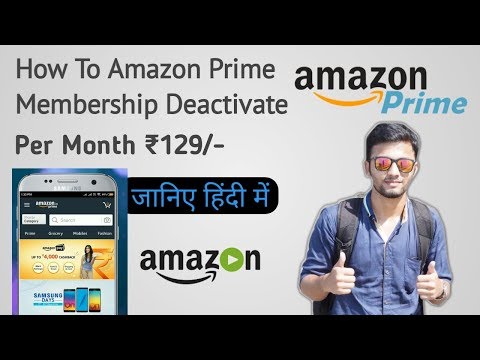 Comment Amazon Premium Adhésion Deactivate