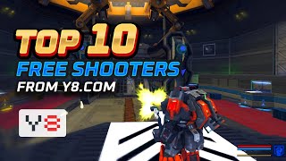 TOP 10 - FREE Shooter Games  | on Y8.com