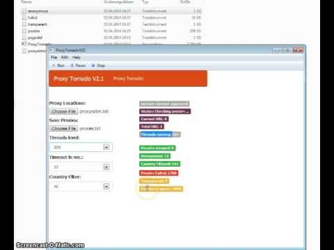 Proxy Tornado V2 - up to 200 threads for scraping, harvesting and testing