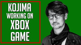 Kojima Is Apparently Working With Xbox On His Next Game...