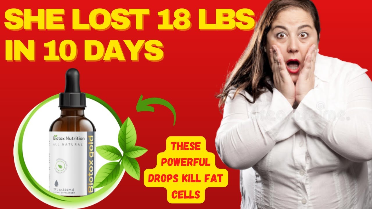 🔴 BIOTOX GOLD SUPPLEMENT┃THESE DROPS KILL FAT CELLS ┃ BIOTOX GOLD REVIEW